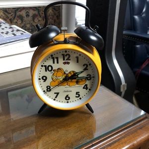 1978 Vintage Mint Condition Garfield Alarm Clock